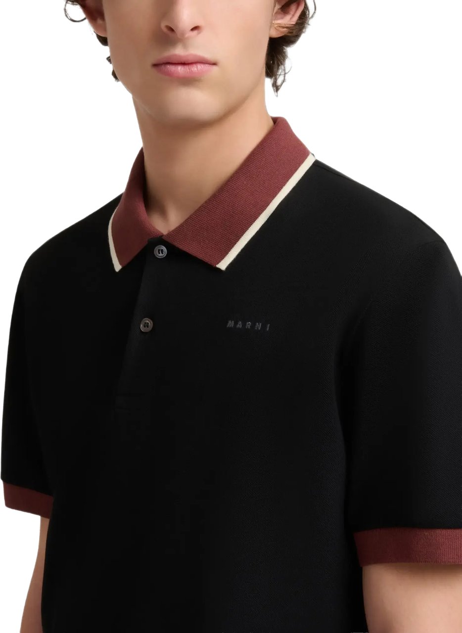 Marni Polo Neck Black Zwart