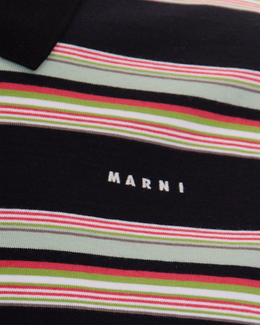 Marni T-Shirts And Polos Pale Mint Zwart