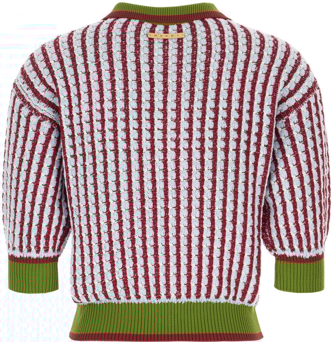 Marni Marni Multicolor cotton blend sweater Divers