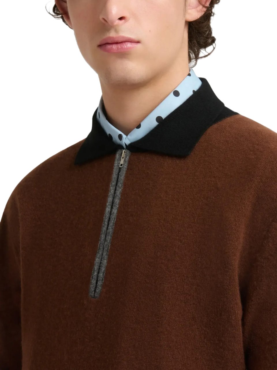 Marni Polo Neck Brown Bruin