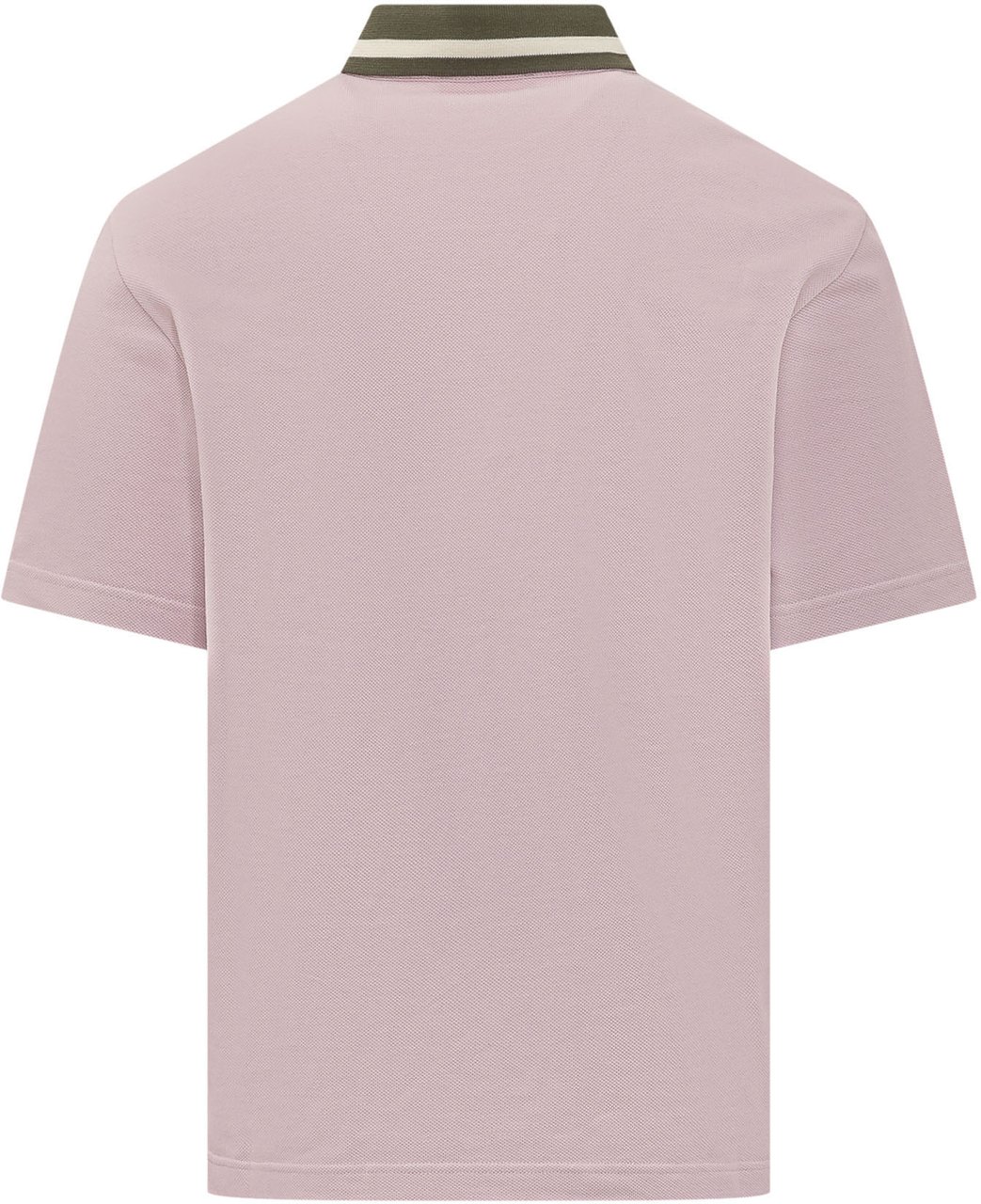 Marni Polo con Colletto a Contrasto e Logo Ricamato Roze