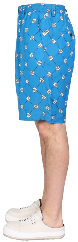 Marni Marnigram Bermuda Blauw