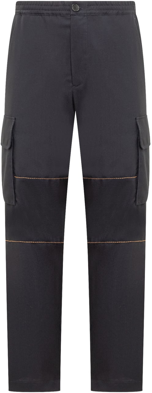 Marni Pantaloni Blauw