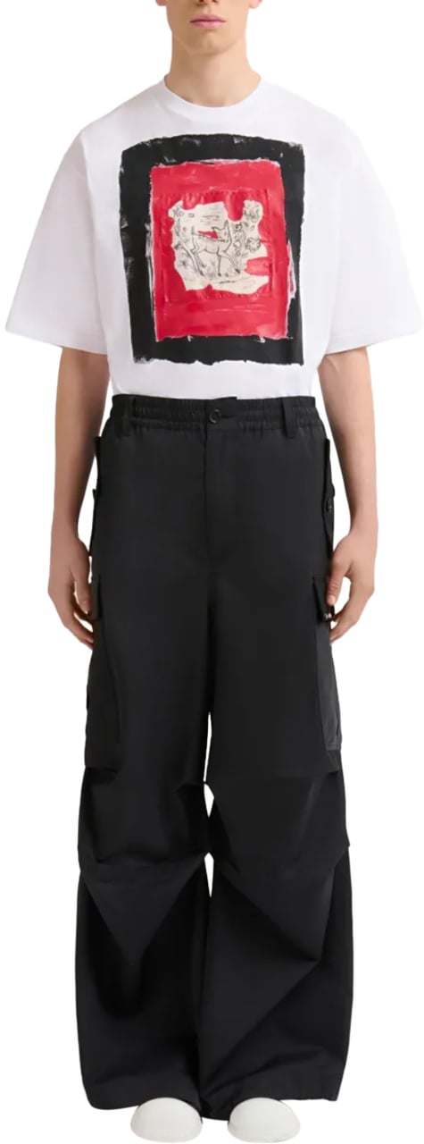 Marni Cargo Pants Black Zwart