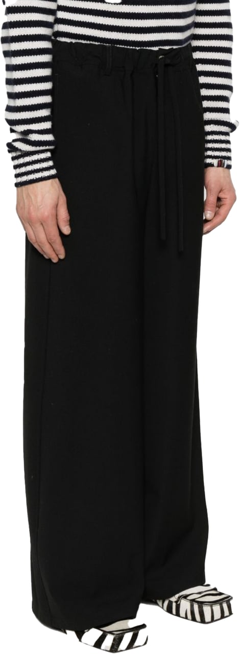 Marni Trousers Black Zwart