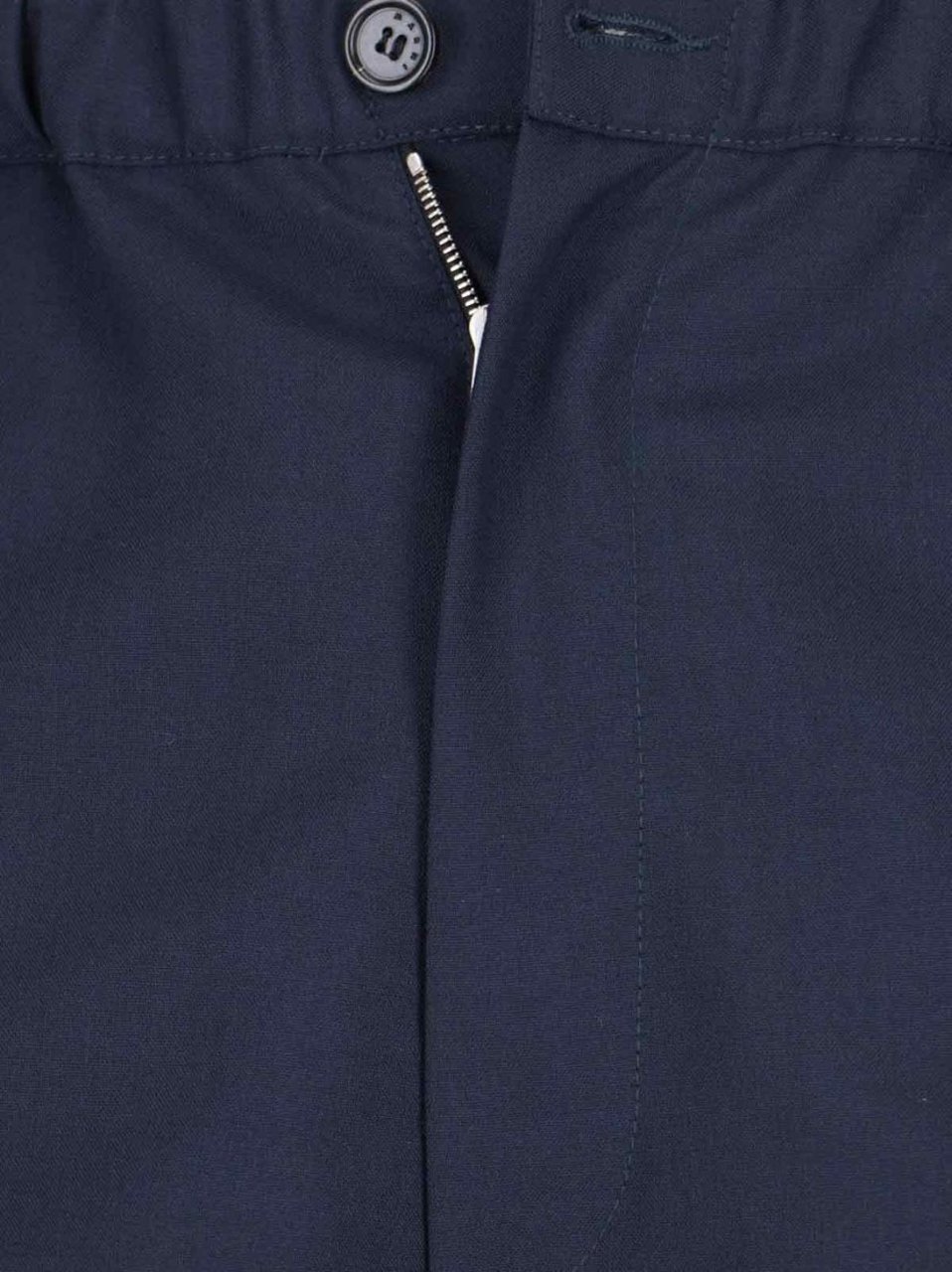 Marni Navy Wool Bootcut Pants Blauw