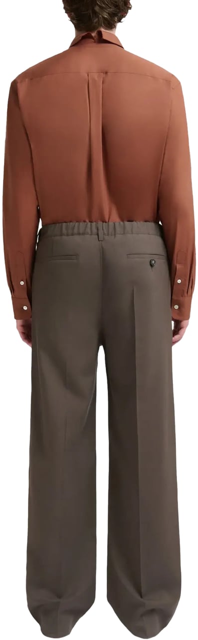 Marni Trousers Brown Bruin