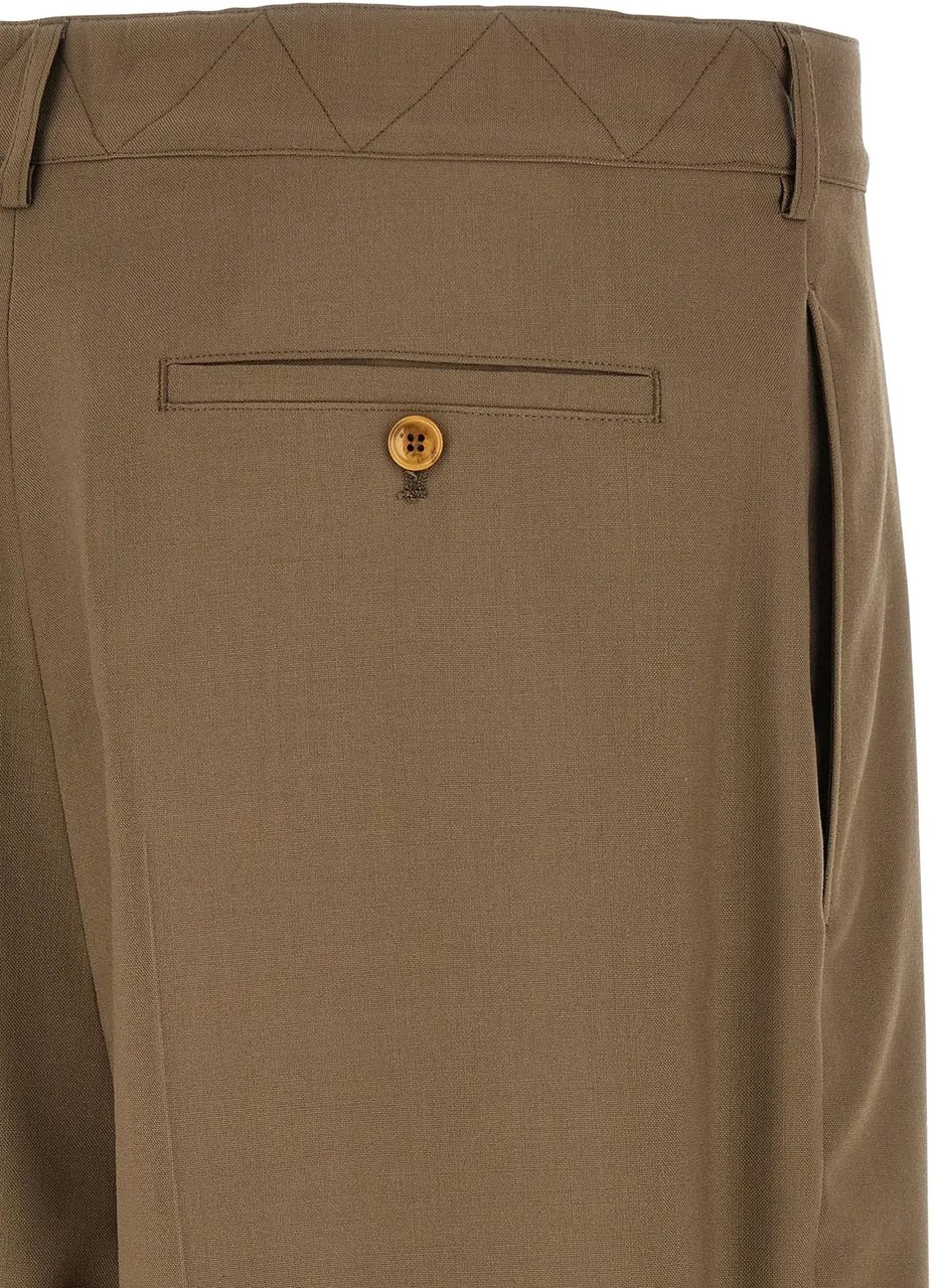 Marni Trousers Brown Bruin