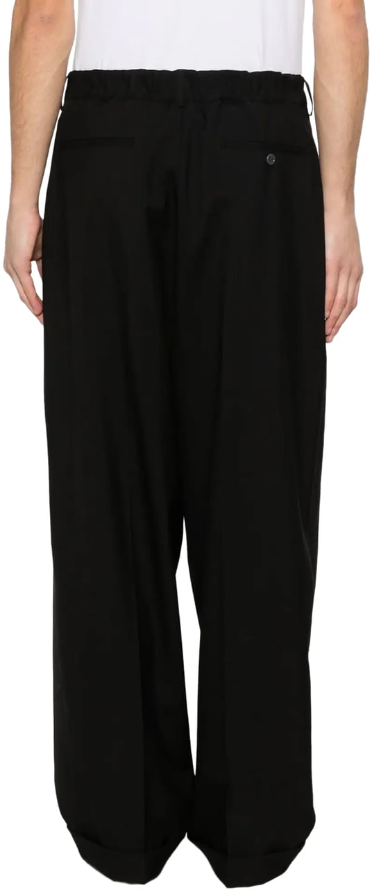 Marni Trousers Black Zwart