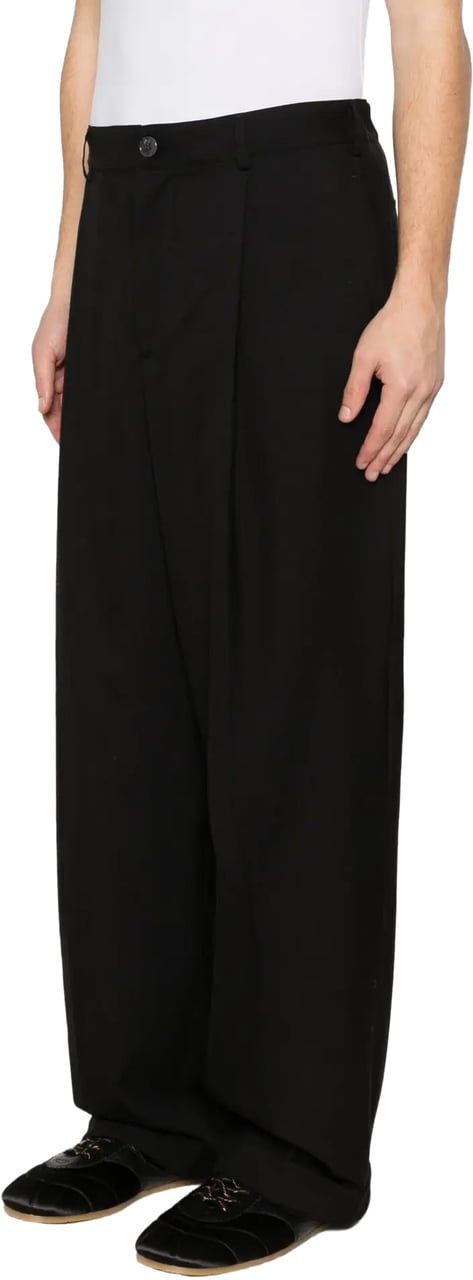 Marni Trousers Black Zwart