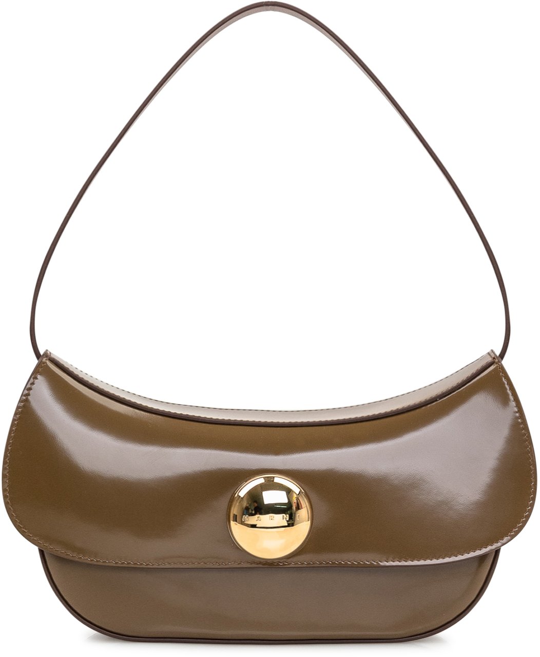 Marni Borsa Hobo Medium Bruin