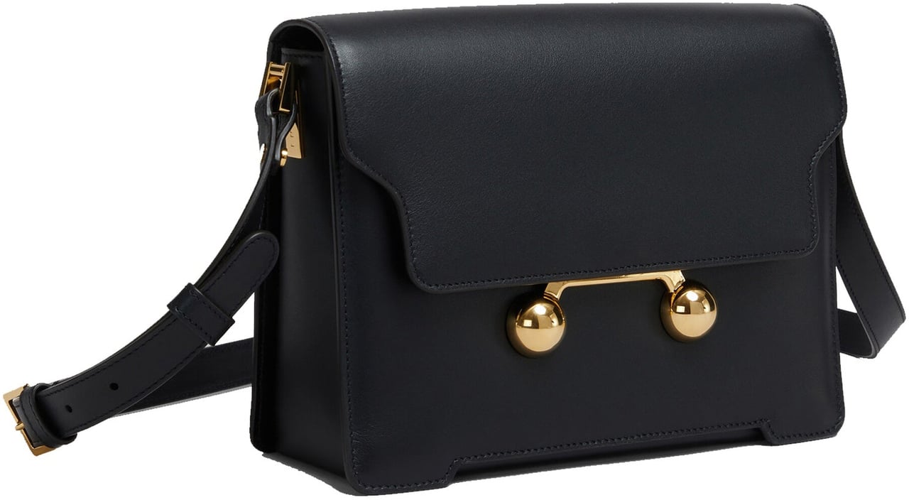 Marni Marni Medium Trunkaroo shoulder bag Zwart
