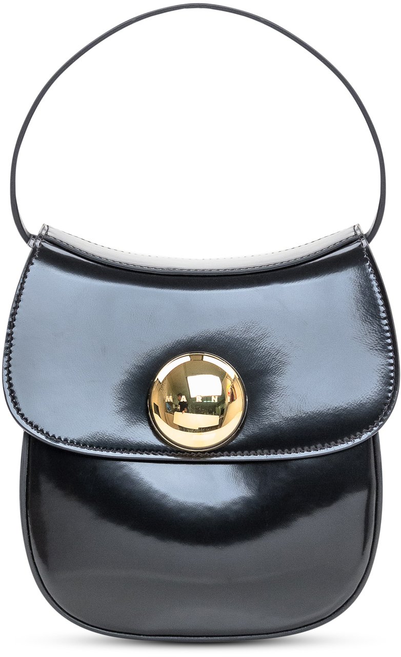 Marni Borsa Saddle Zwart