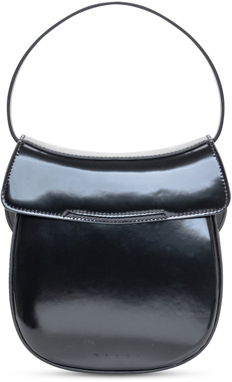 Marni Borsa Saddle Zwart