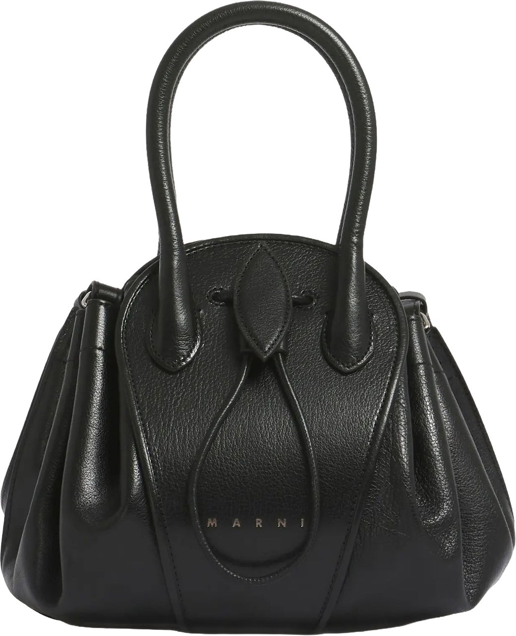 Marni Tulipea Small Bag Black Zwart