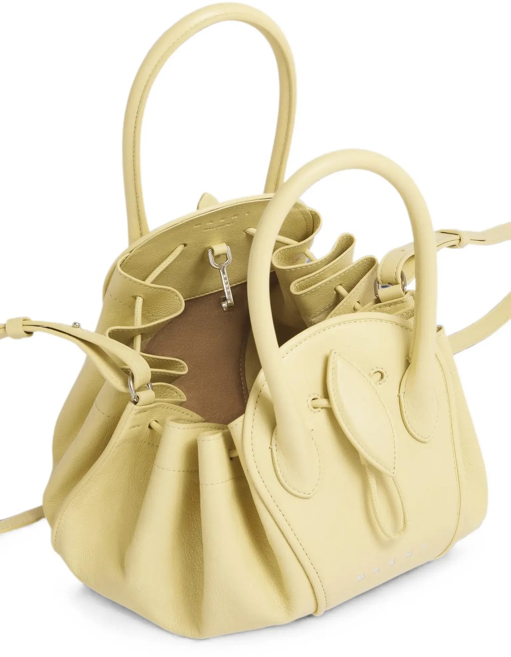 Marni Tulipea Small Bag Yellow Geel