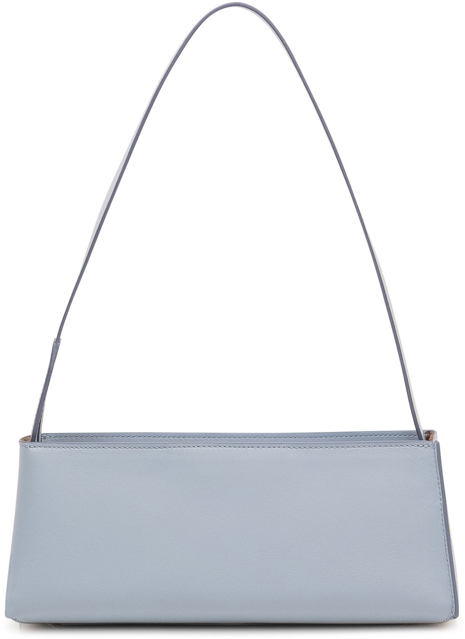 Marni Borsa Museo Baguette con Manico Lichtblauw
