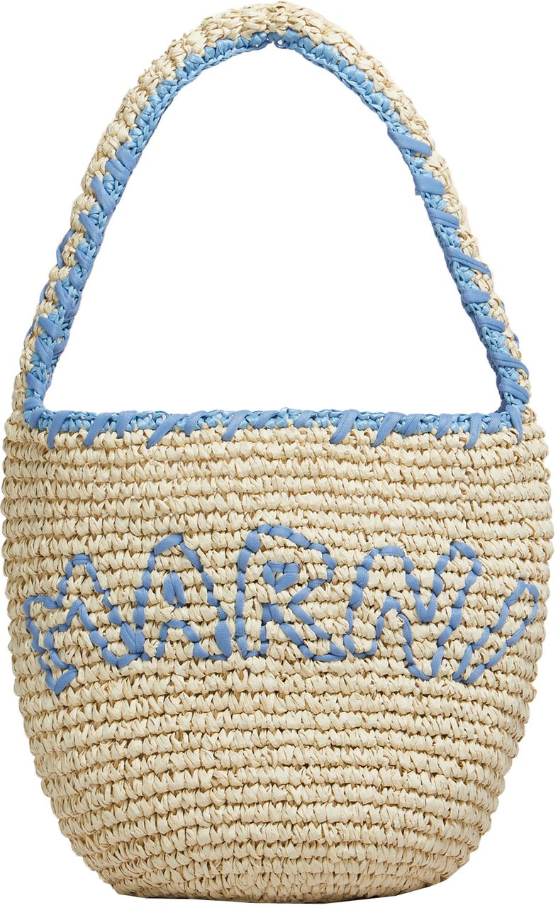Marni Bags Naturallight Blue Blauw