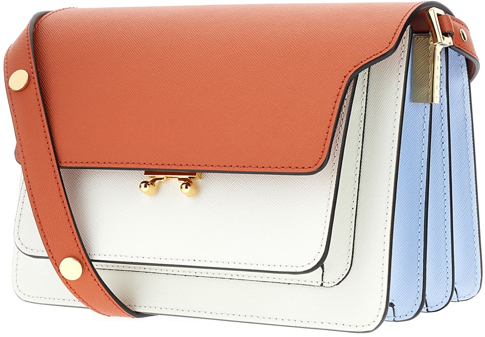 Marni Marni Multicolor leather Trunk crossbody bag Divers