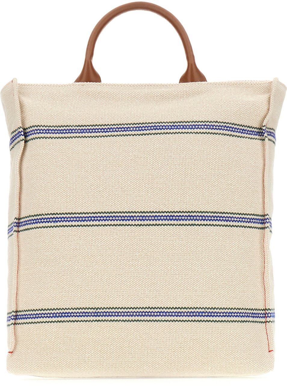 Marni Marni Sand canvas shopping bag Neutraal