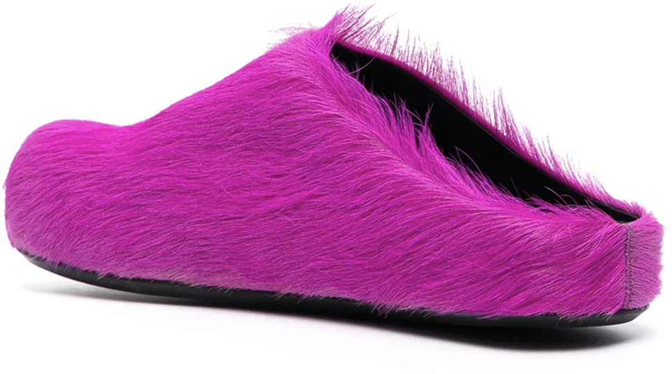 Marni M Fussbett Sabot Fuchsia Roze