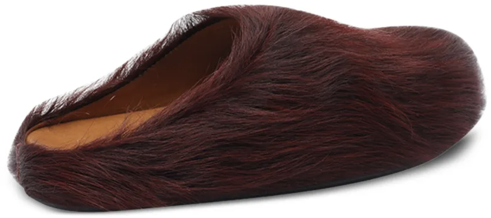 Marni Fussbett Sabot Burgundy Rood