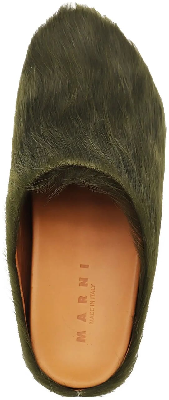 Marni Fussbett Sabot Green Groen