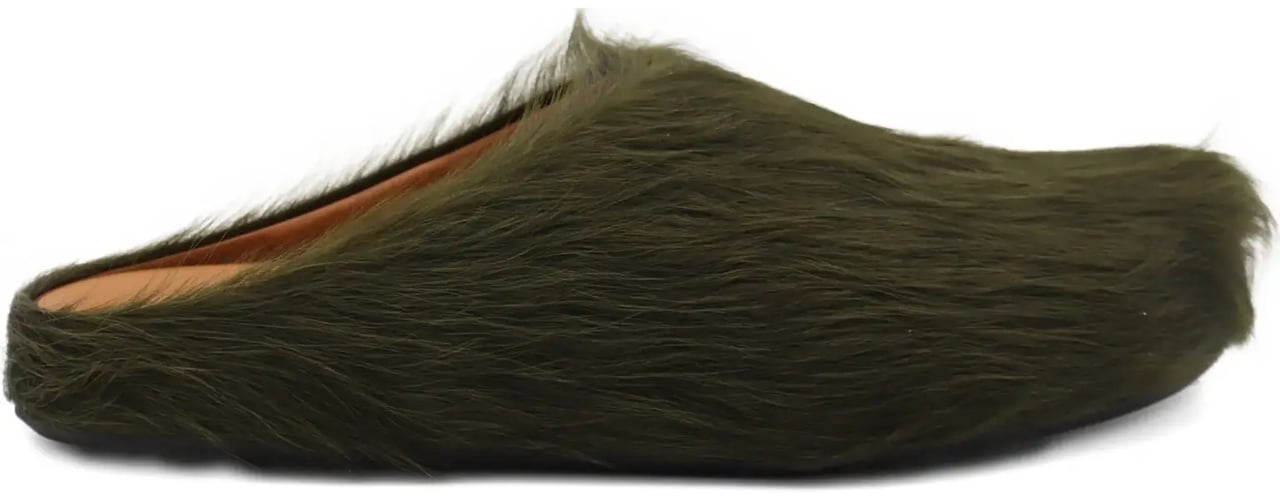 Marni Fussbett Sabot Green Groen