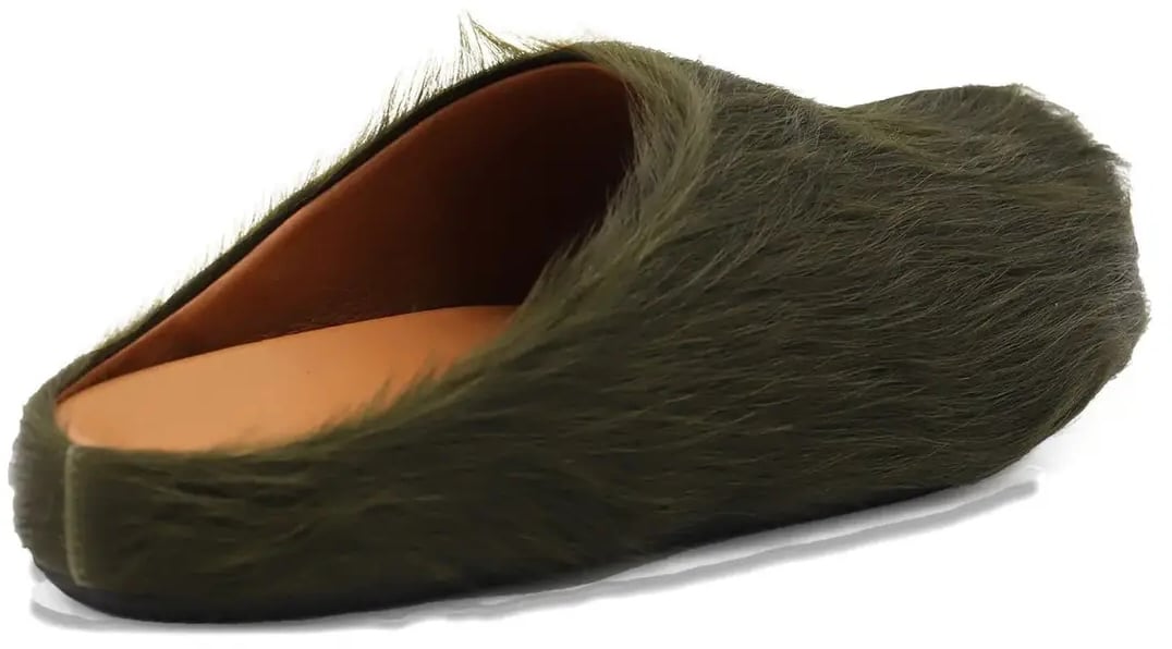 Marni Fussbett Sabot Green Groen