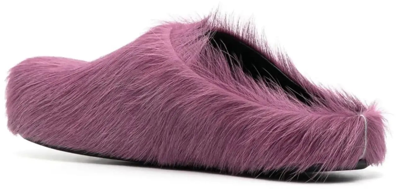 Marni Fussbett Sabot Mauve Roze