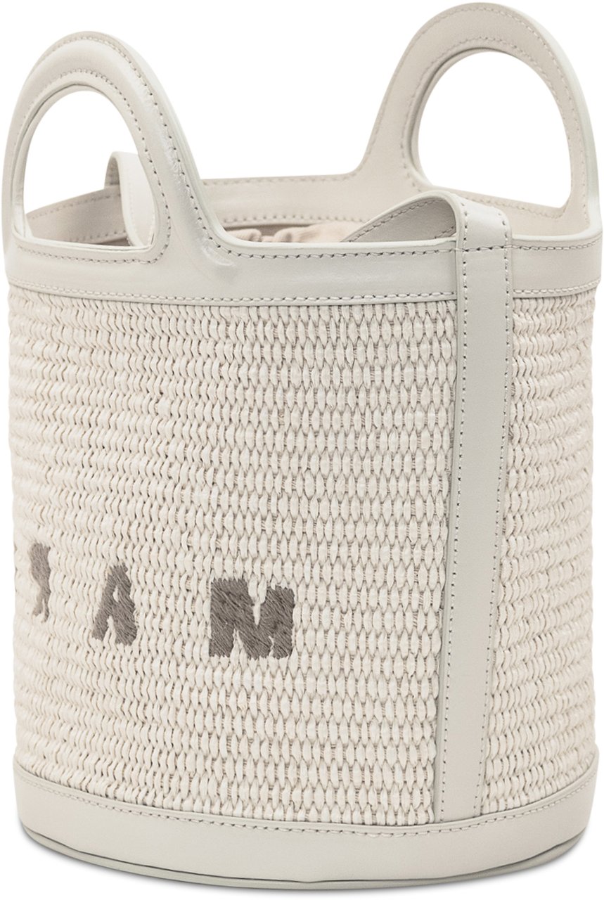 Marni Mini Secchiello Tropicalia Beige