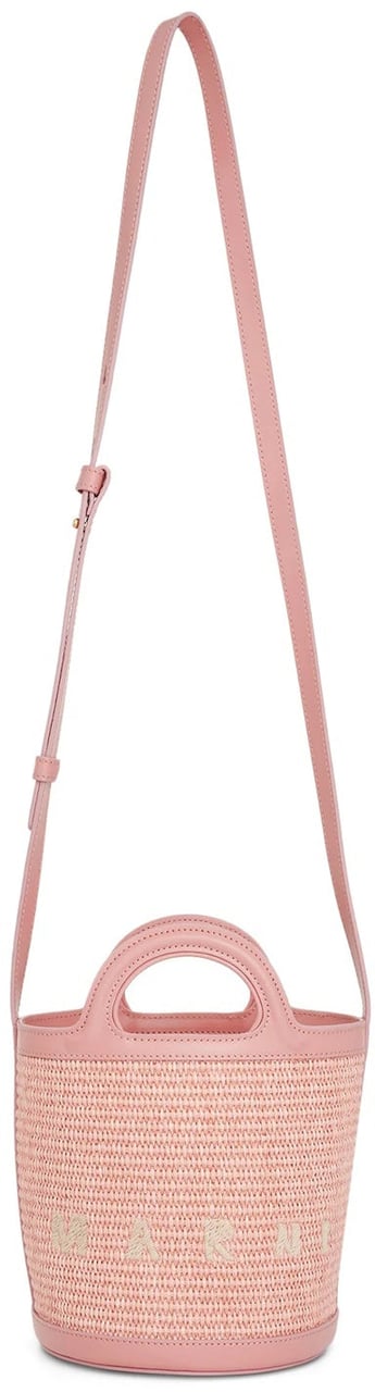 Marni Marni Tropicalia Bucket Bag Roze