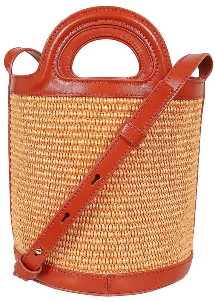 Marni Marni Tropicalia Bucket Bag Oranje