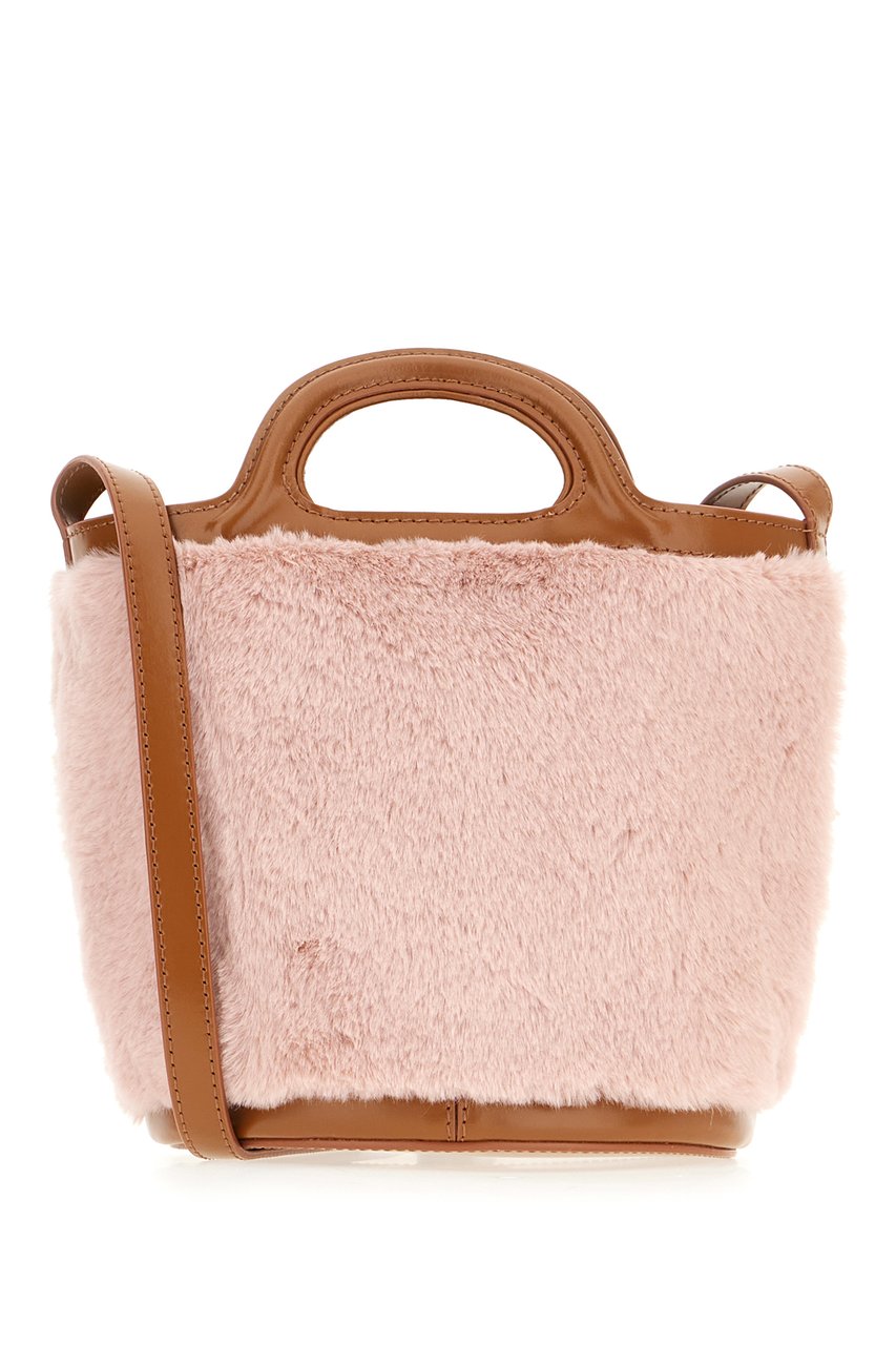 Marni Marni Pink eco fur handbag Roze