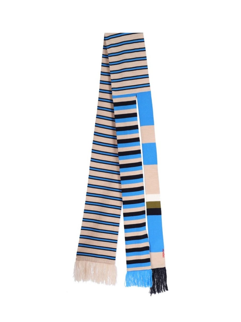 Marni Striped Wool Scarf – Multicolor Divers