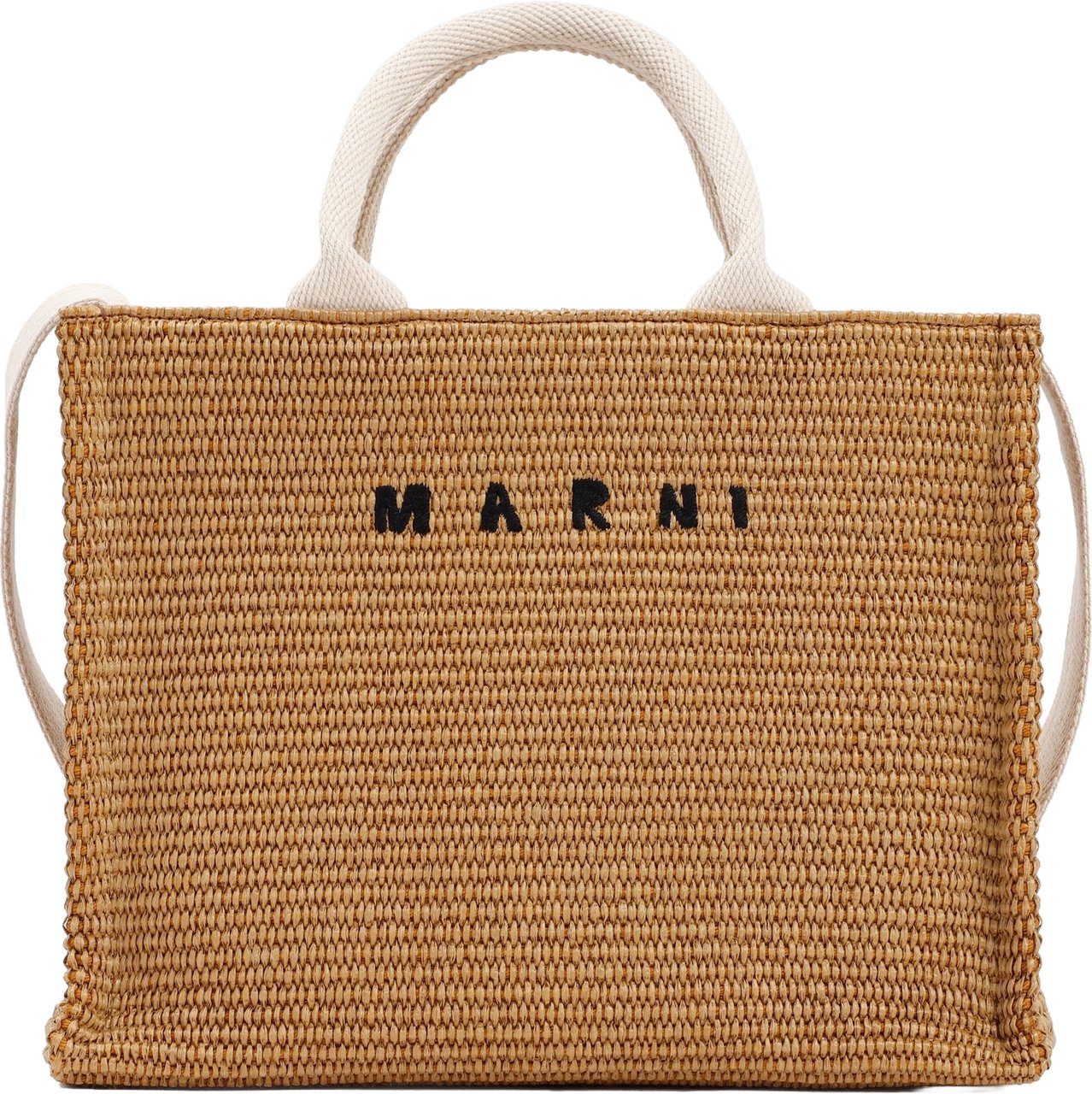 Marni Marni Raffia East-West Tote Bag Divers