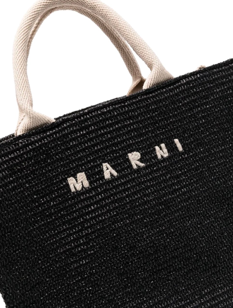 Marni Small Basket Black Zwart