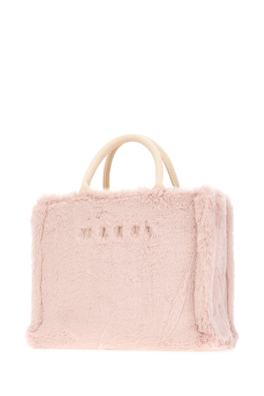 Marni Marni Pink eco fur handbag Roze