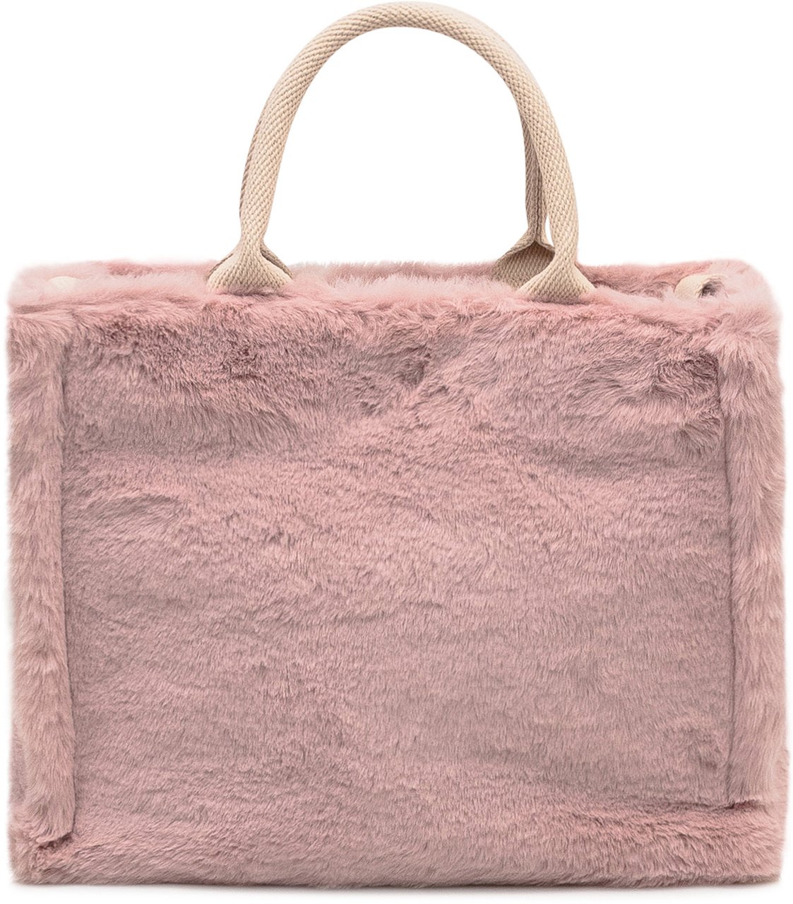Marni Borsa Marni in eco pelliccia rosa Roze