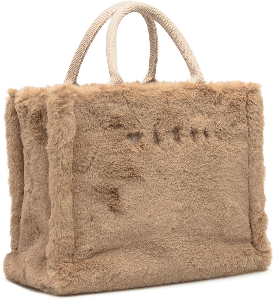 Marni Marni Beige eco fur handbag Beige