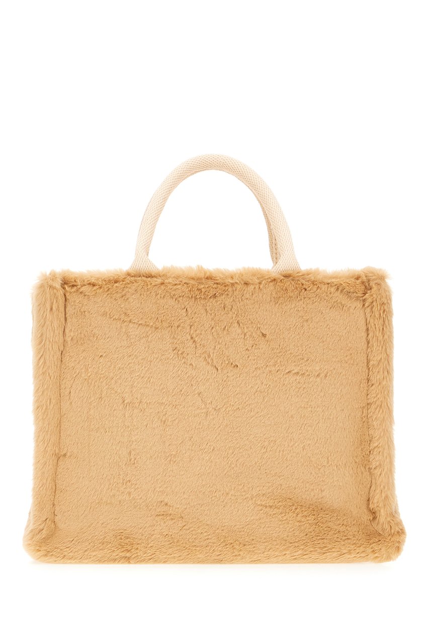 Marni Marni Beige eco fur handbag Beige