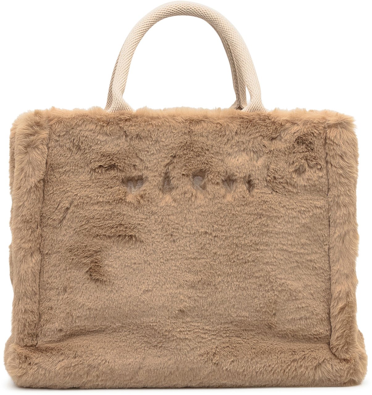 Marni Marni Beige eco fur handbag Beige