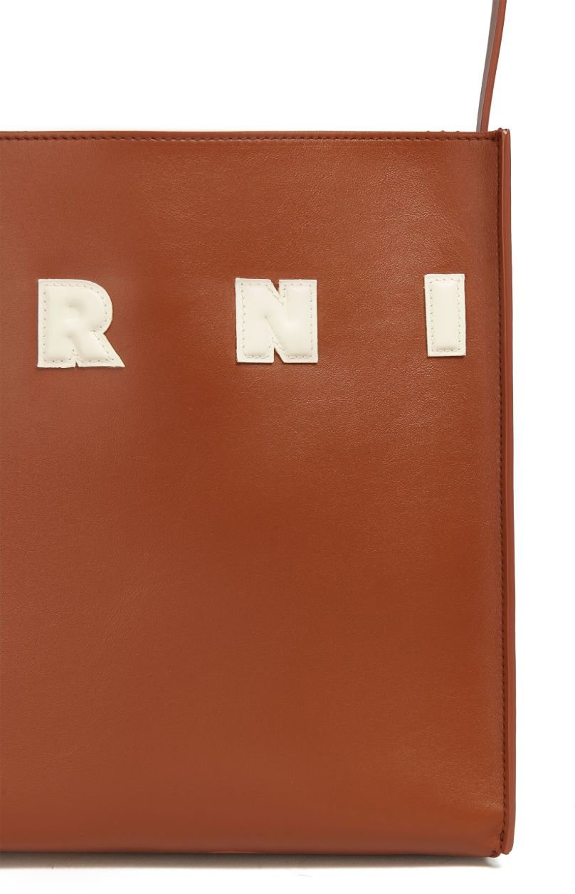 Marni Marni Borse... Marrone E Bianco Wit