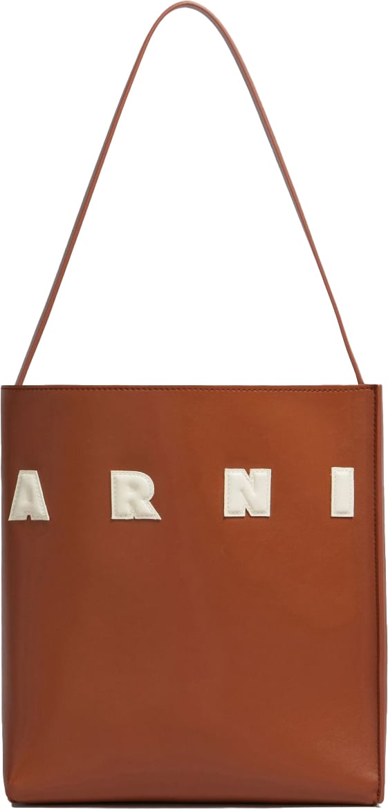 Marni Marni Borse... Marrone E Bianco Wit