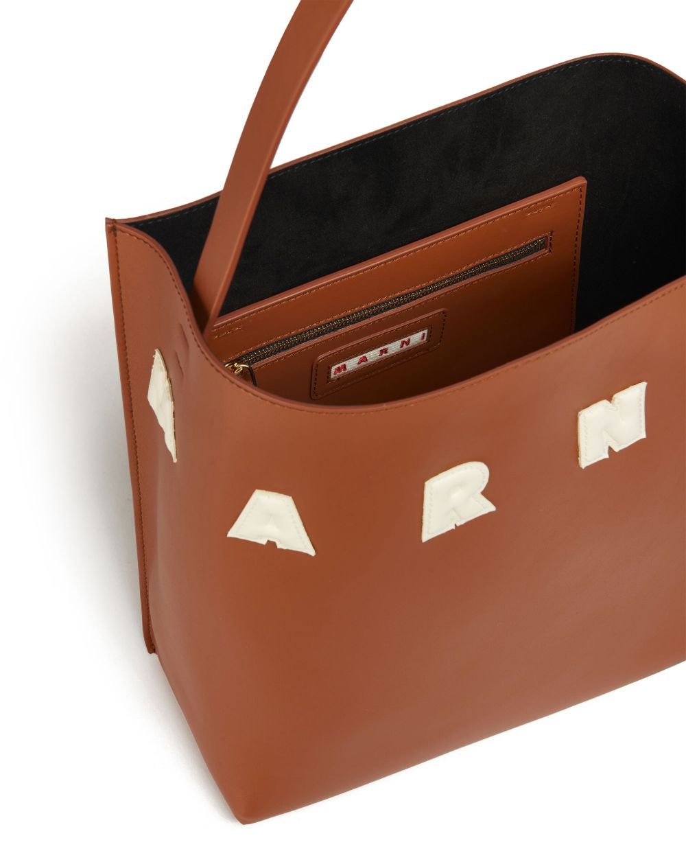 Marni Marni Borse... Marrone E Bianco Wit