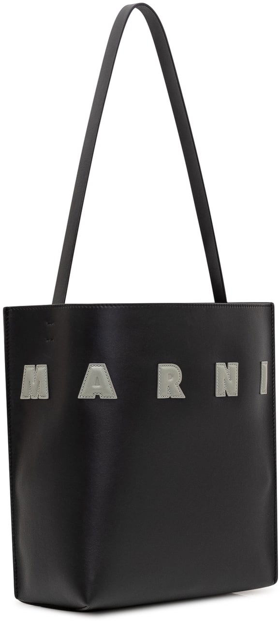 Marni Borsa a Spalla Museo Hobo Small Bag Zwart
