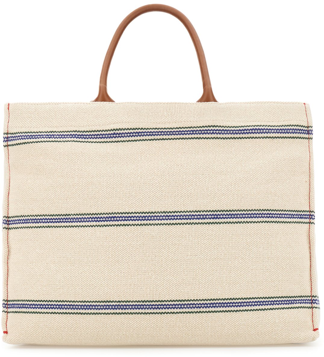 Marni Marni Embroidered cotton blend shopping bag Divers