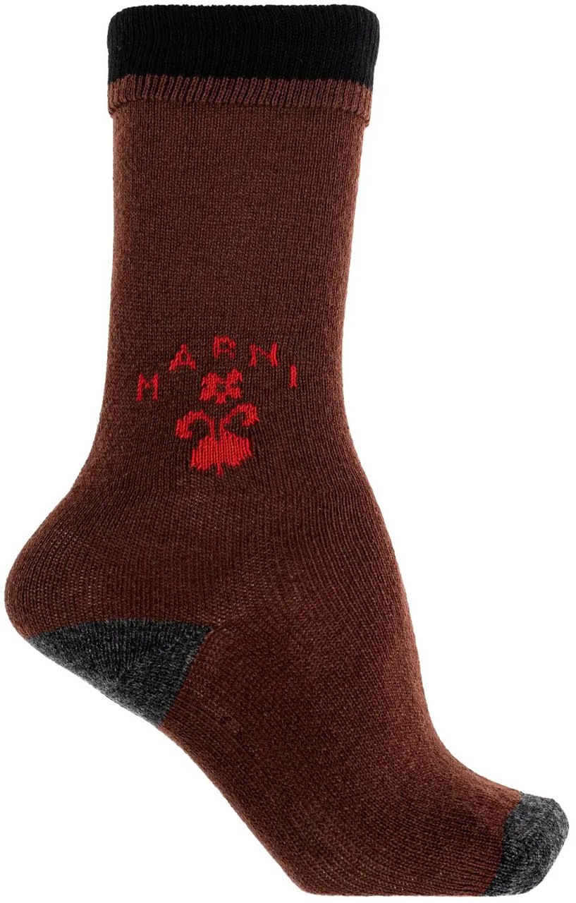 Marni Socks Brown 10 Bruin
