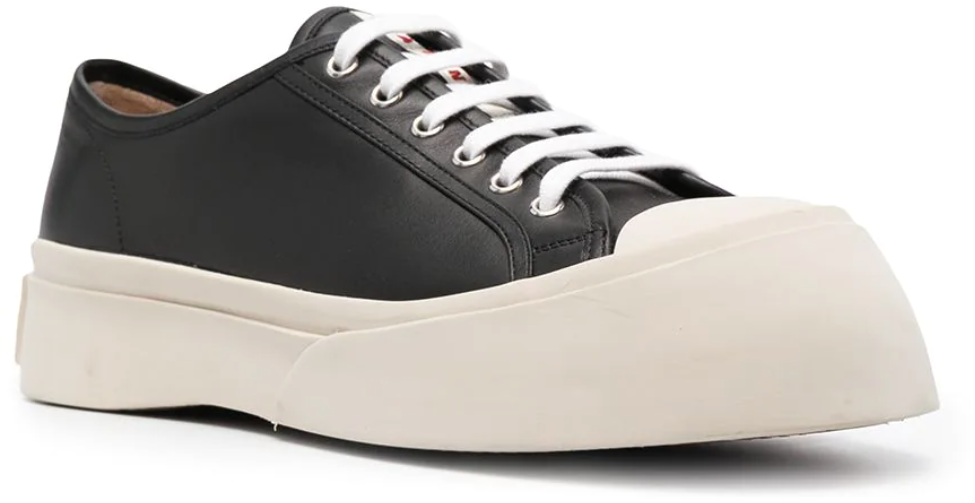Marni Pablo Lace-up Sneaker Black Zwart