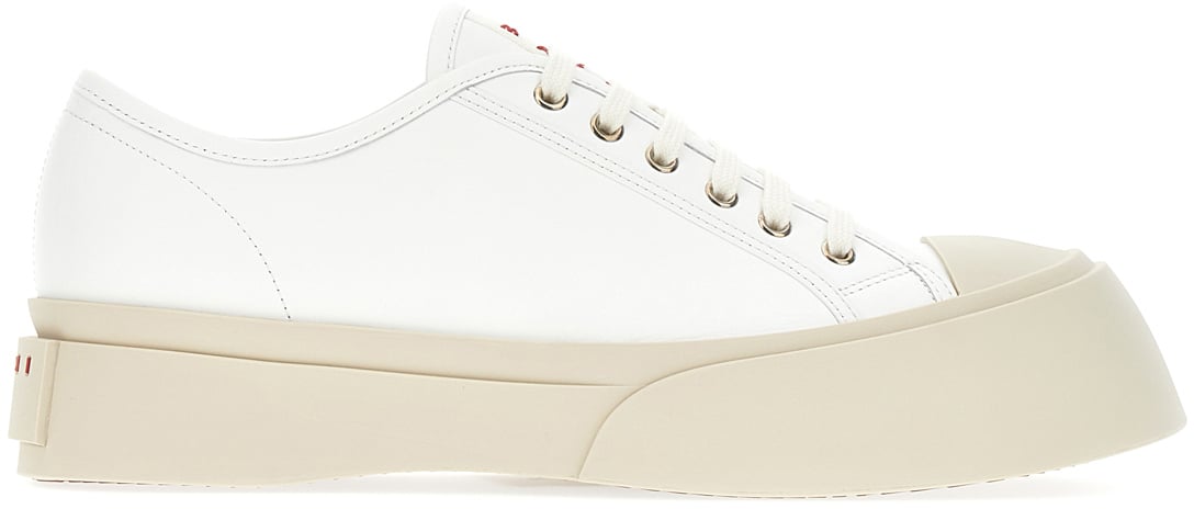Marni Marni White nappa leather Pablo sneakers Wit